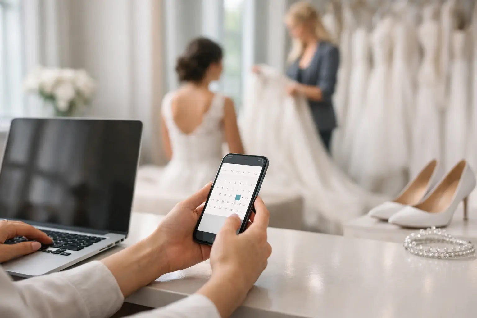 How to Book a Bridal Showroom Appointment